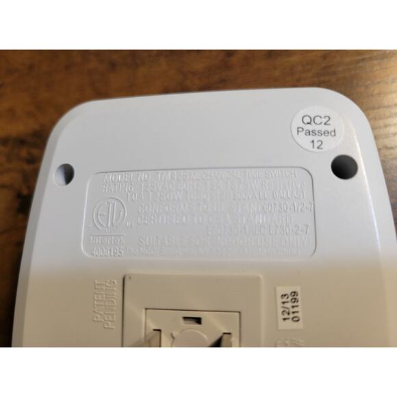 Westinghouse TM425 (01199) White 2-Outlet 24-Hr Mechanical Timer - Indoor -Works - Picture 7 of 8